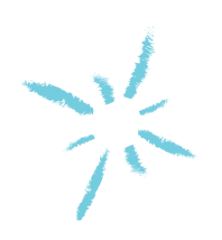 blue decoration
